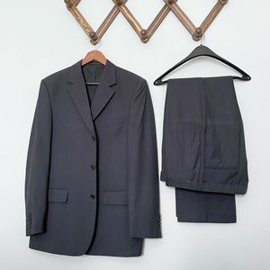 Men’s European Charcoal Suit